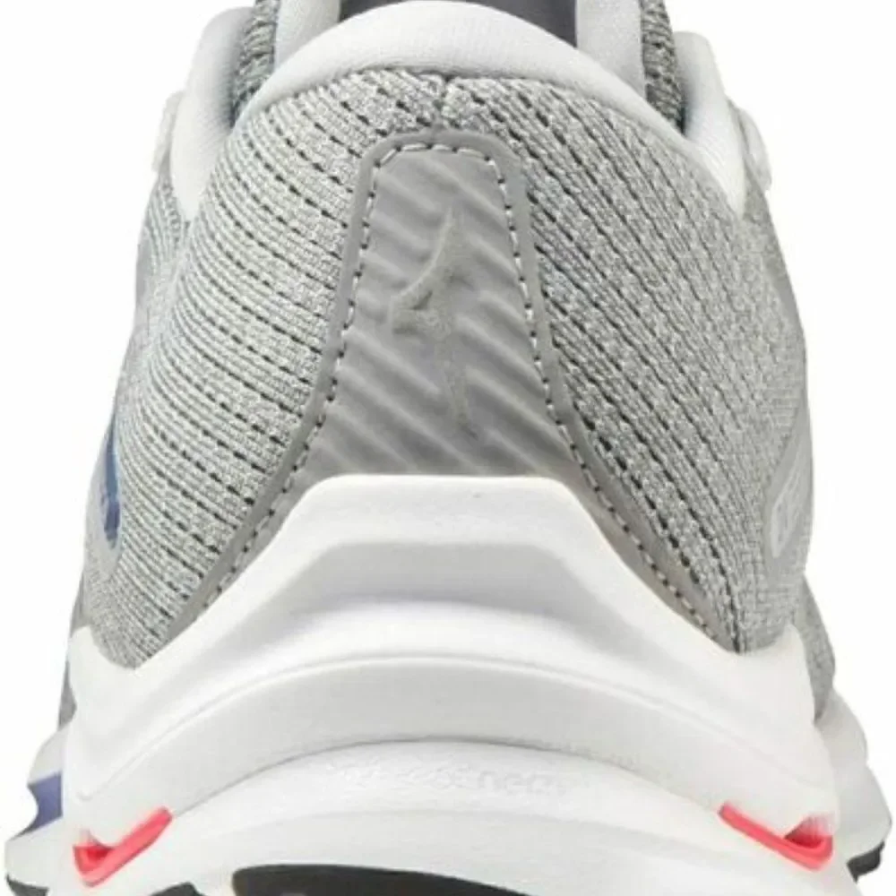 NEW in BOX MIZUNO WAVE RIDER 24 Grey Blue Red 7 US Women 37 EUR